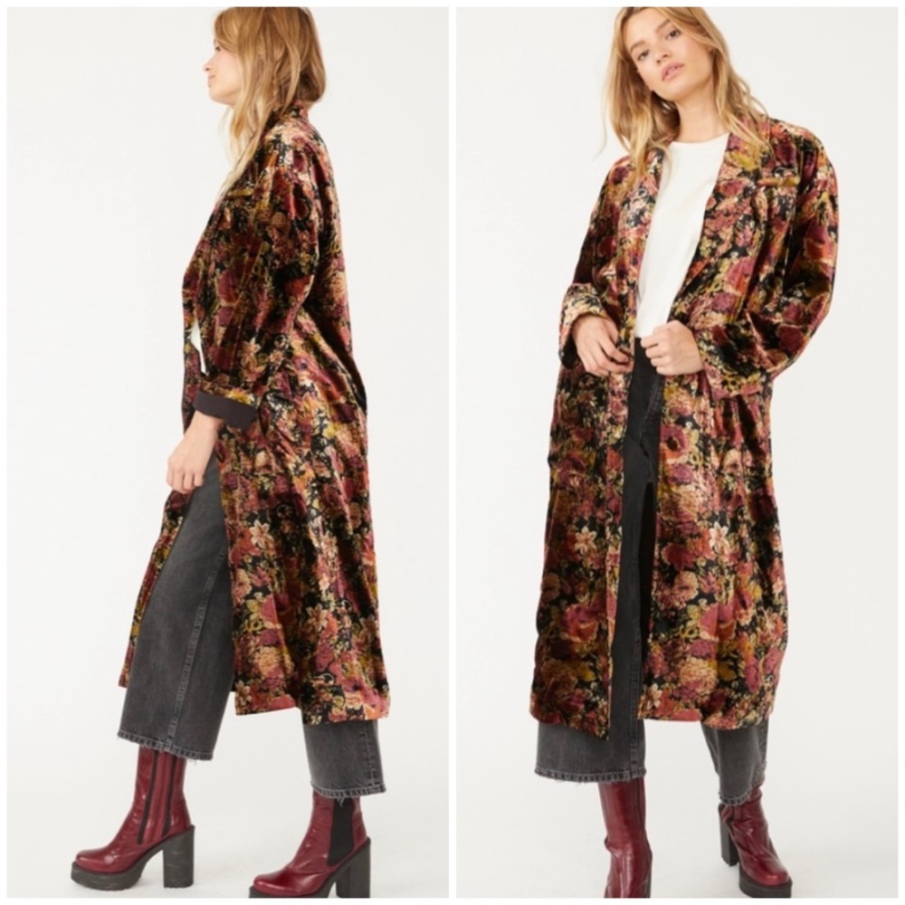 NEW Free People velvet duster - Picture 2 of 8